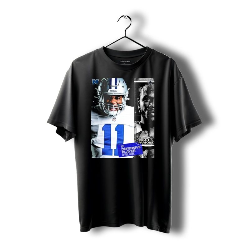 Dallas Cowboys 11 Micah Parsons Nfc Defensive Player Of The Week T Shirt 1 T Shirt 1 1