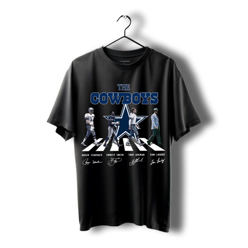 Dallas Cowboys Abbey Road Signatures Shirt T Shirt 1