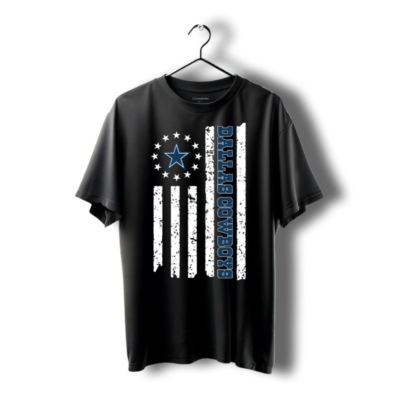 Dallas Cowboys American Flag Shirt T Shirt 1