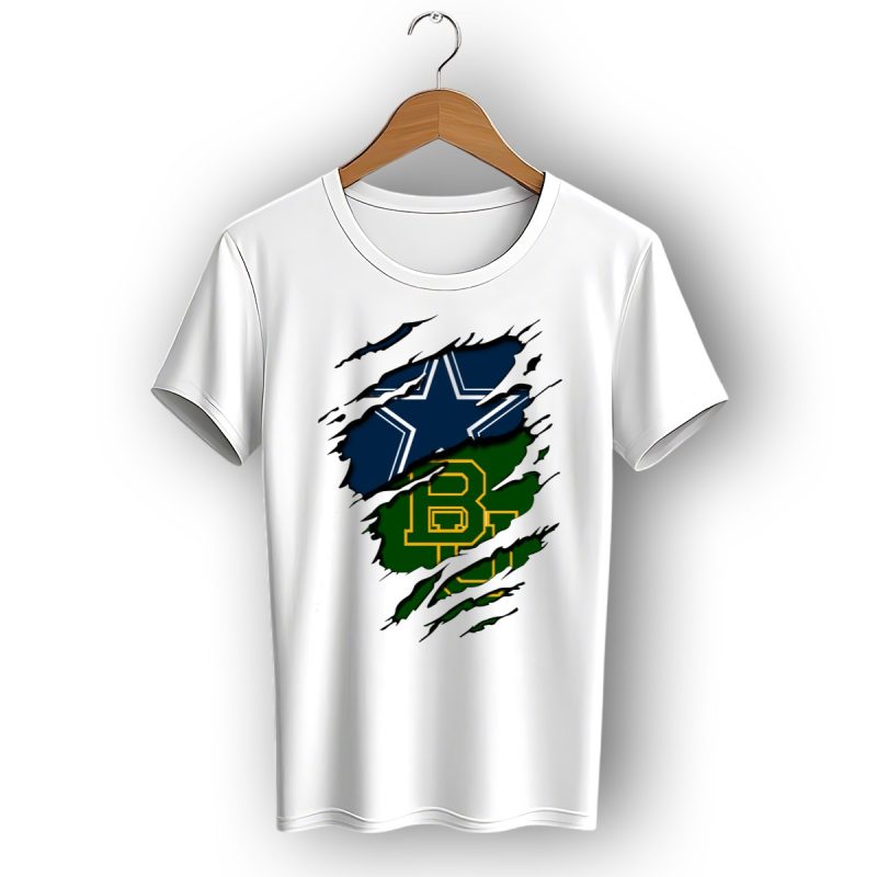 Dallas Cowboys Baylor Bears T Shirt 1 T Shirt 1