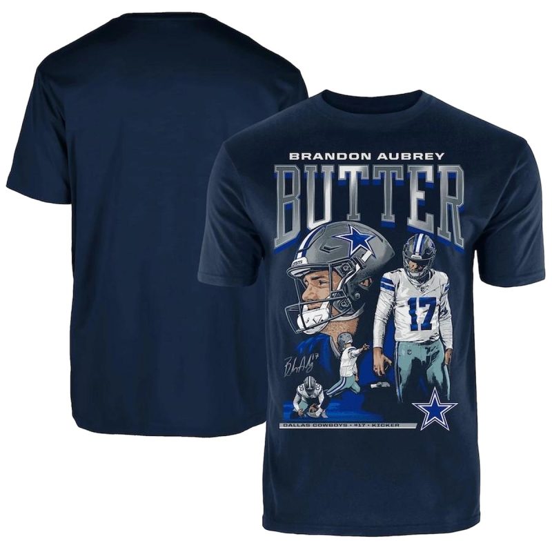 Dallas Cowboys Brandon Aubrey Aop T Shirt 1