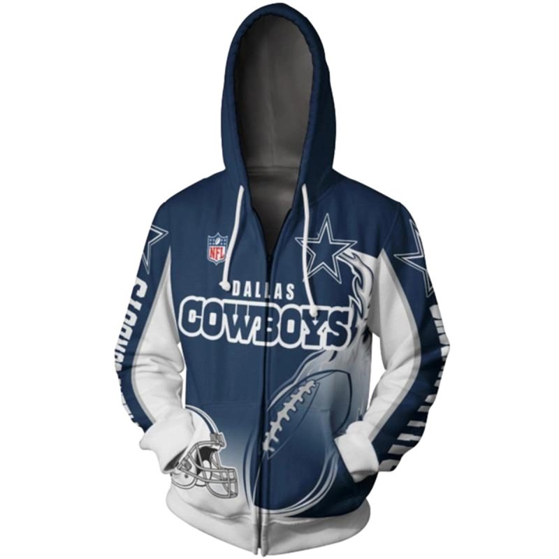 Dallas Cowboys Cute Flame Balls Graphic Gift For Men Aop Hoodie 1