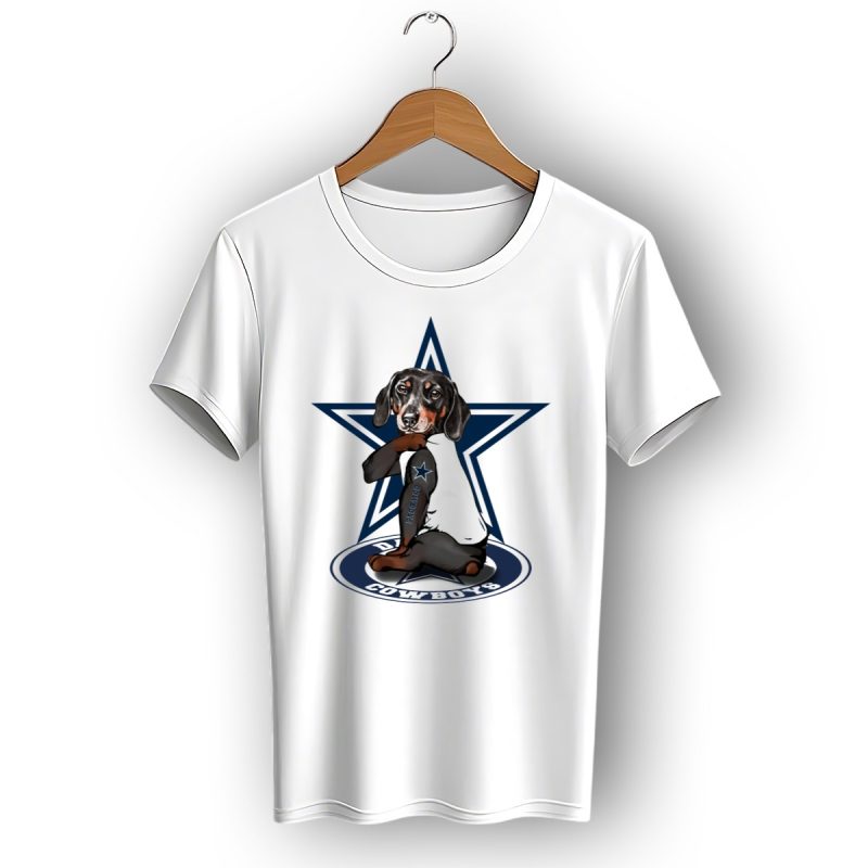 Dallas Cowboys Dachshunds Star Fan T Shirt 1 T Shirt 1