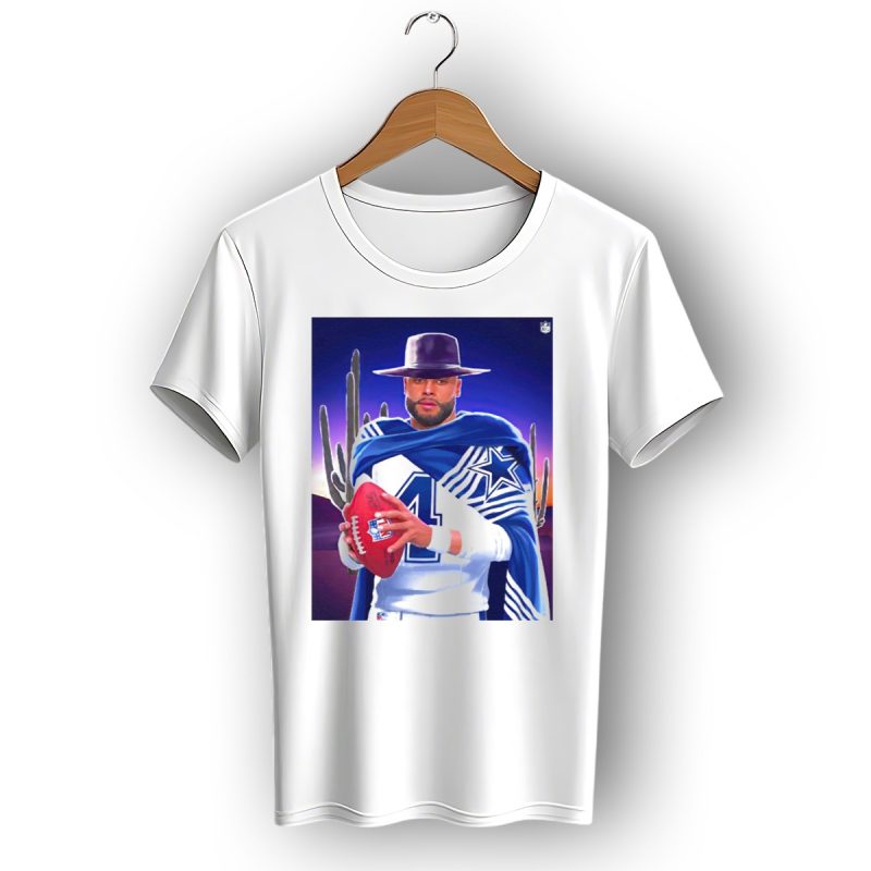 Dallas Cowboys Dak Prescott Western Style Nfc East Win T Shirt 1 T Shirt 1