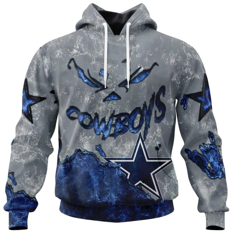 Dallas Cowboys Devil Eyes Gift For Fans Aop Hoodie 1