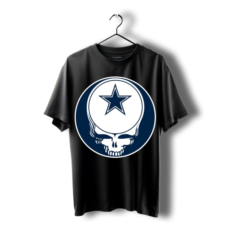 Dallas Cowboys Grateful Dead Fan Fan Football Shirt T Shirt 1
