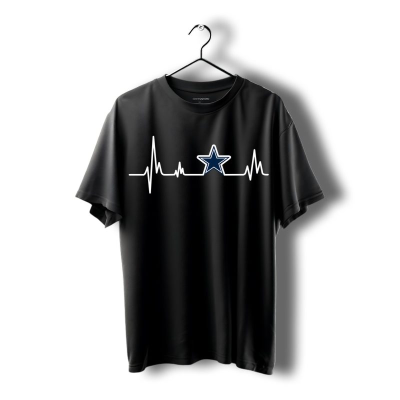 Dallas Cowboys Heartbeat Shirt T Shirt 1