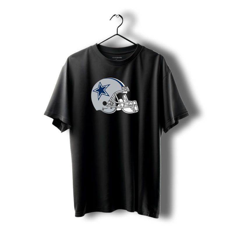 Dallas Cowboys Helmet Star T Shirt 1 T Shirt 1 1