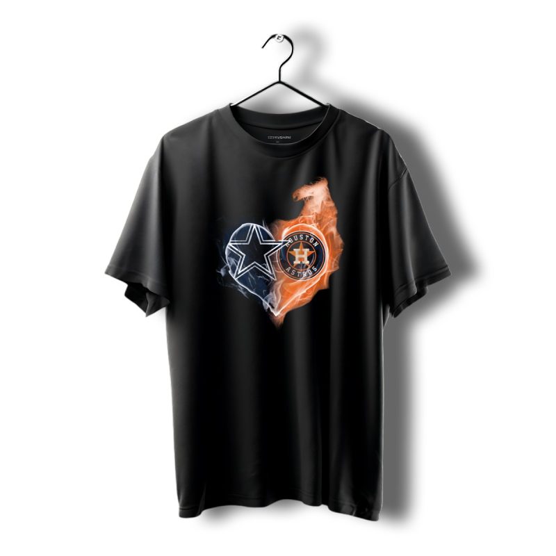 Dallas Cowboys Houston Astros Heartfire Collaboration T Shirt 1 T Shirt 1 1