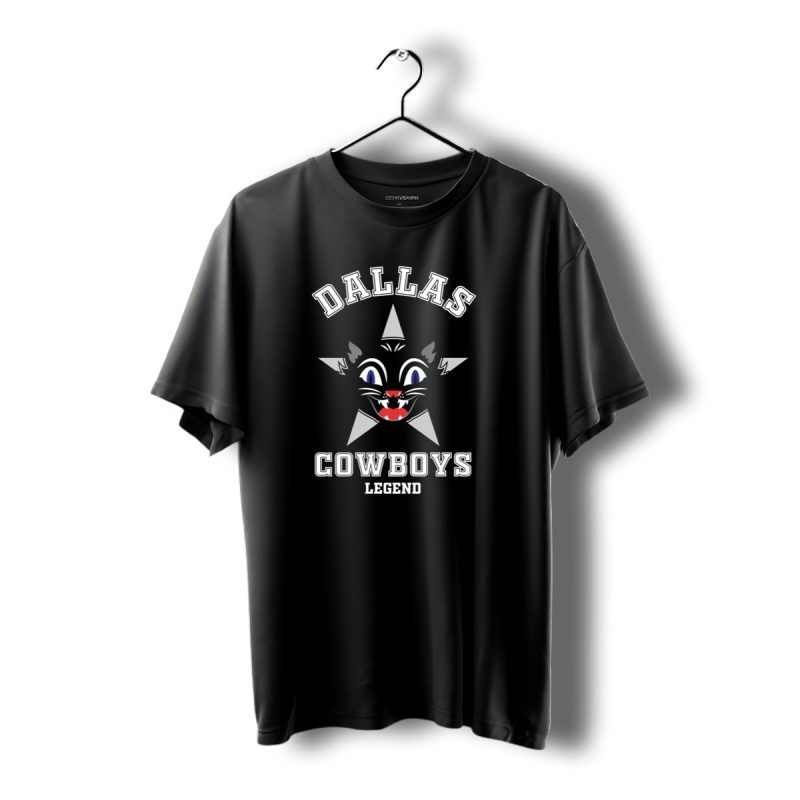 Dallas Cowboys Legend Star Cat T Shirt 1 T Shirt 1 1