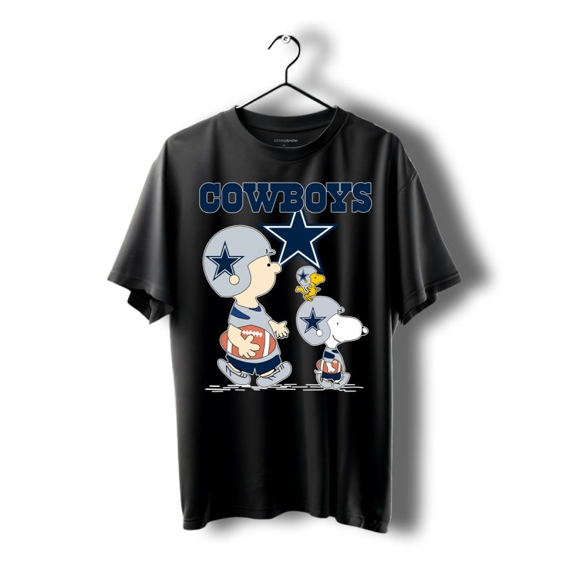 Dallas Cowboys Let Is Play Football Together Snoopy Shirt T Shirt 1