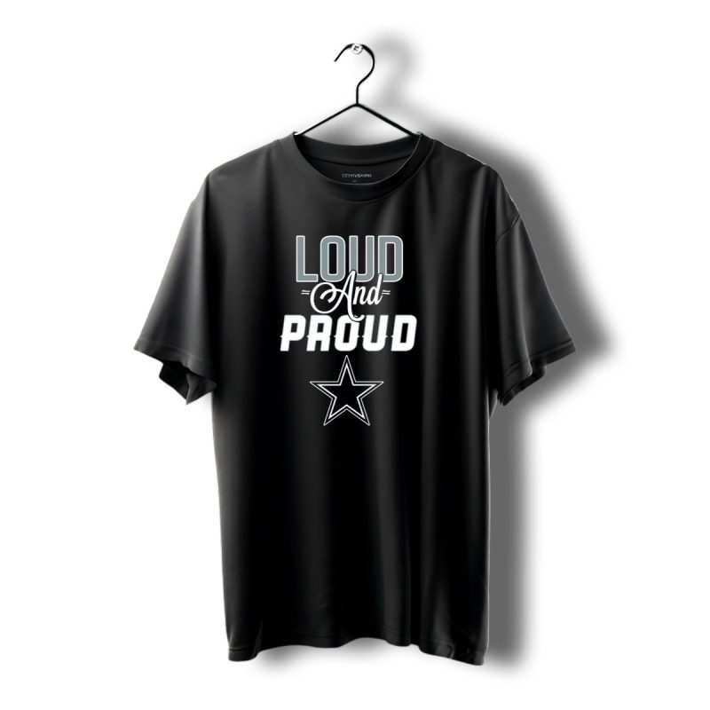 Dallas Cowboys Loud And Proud Star T Shirt 1 T Shirt 1 1