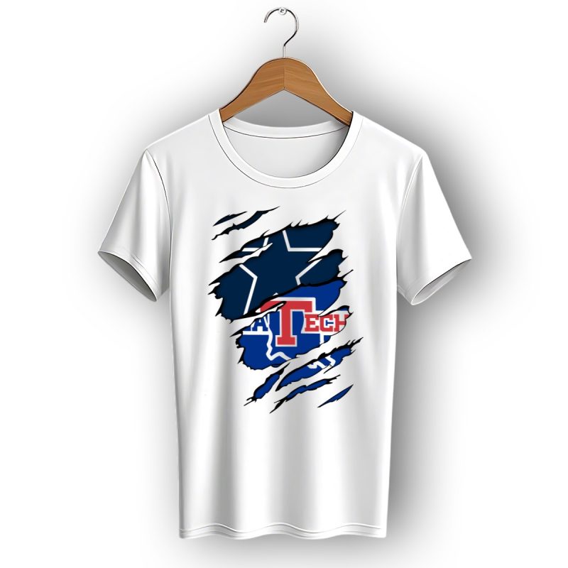 Dallas Cowboys Louisiana Tech Bulldogs T Shirt 1 T Shirt 1