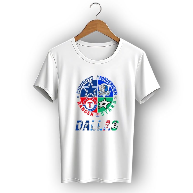 Dallas Cowboys Mavericks Rangers Stars T Shirt 1 T Shirt 1