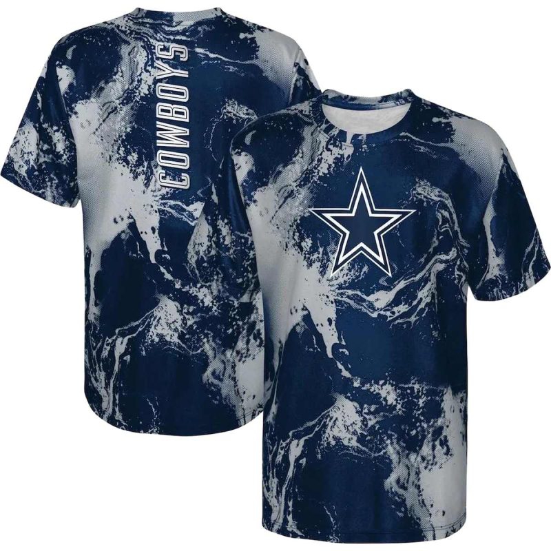 Dallas Cowboys Preschool In The Mix Aop T Shirt 1
