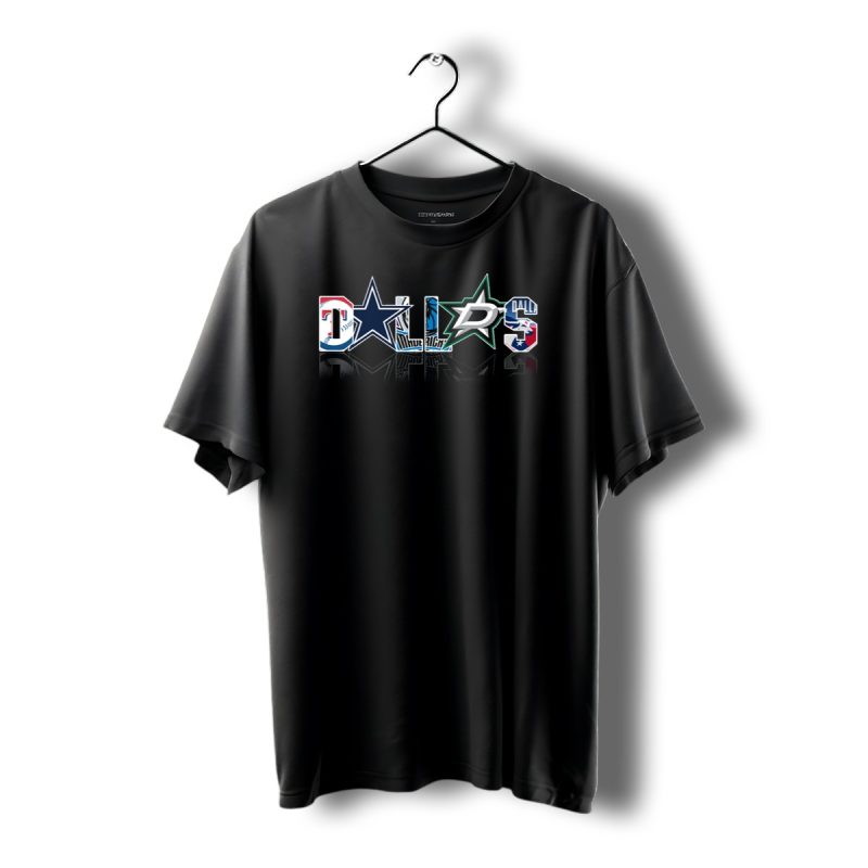 Dallas Cowboys Rangers Mavericks Stars Texas Sports Icons T Shirt 1 T Shirt 1 1