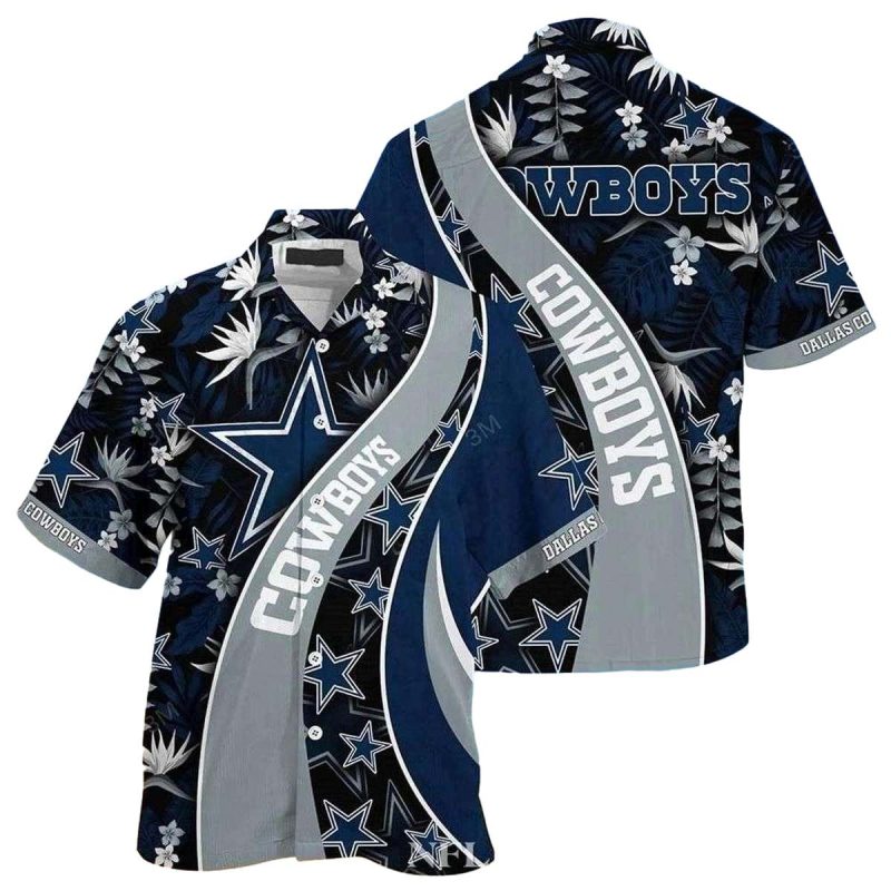 Dallas Cowboys Seaside Celebration Hawaiian Shirt 1