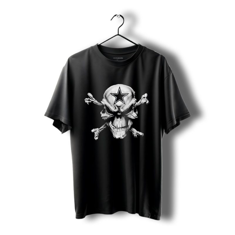 Dallas Cowboys Skull Star Dak Zeke Jersey T Shirt T Shirt 1