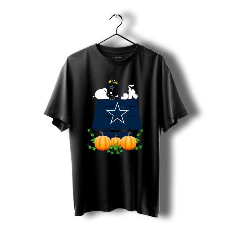 Dallas Cowboys Snoopy Pumpkin House Shirt T Shirt 1
