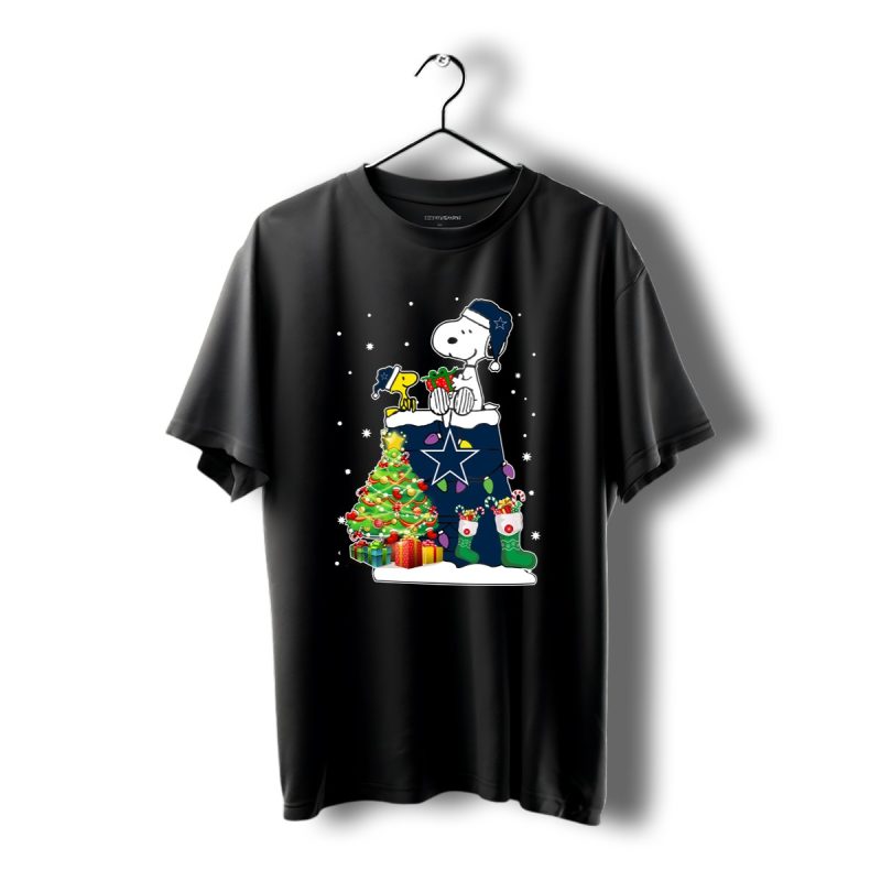 Dallas Cowboys Snoopy Woodstock Christmas Shirt T Shirt 1
