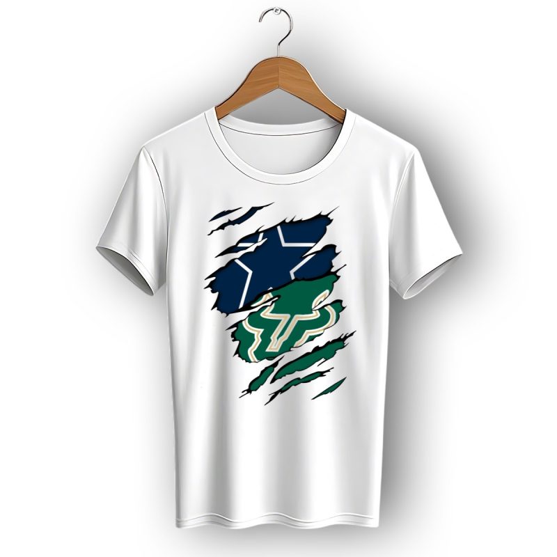 Dallas Cowboys South Florida Bulls Cowboys T Shirt 1 T Shirt 1