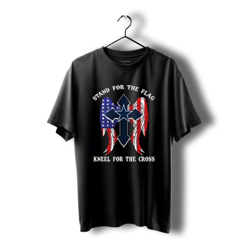 Dallas Cowboys Stand For The Flag Kneel For The Cross T Shirt T Shirt 1