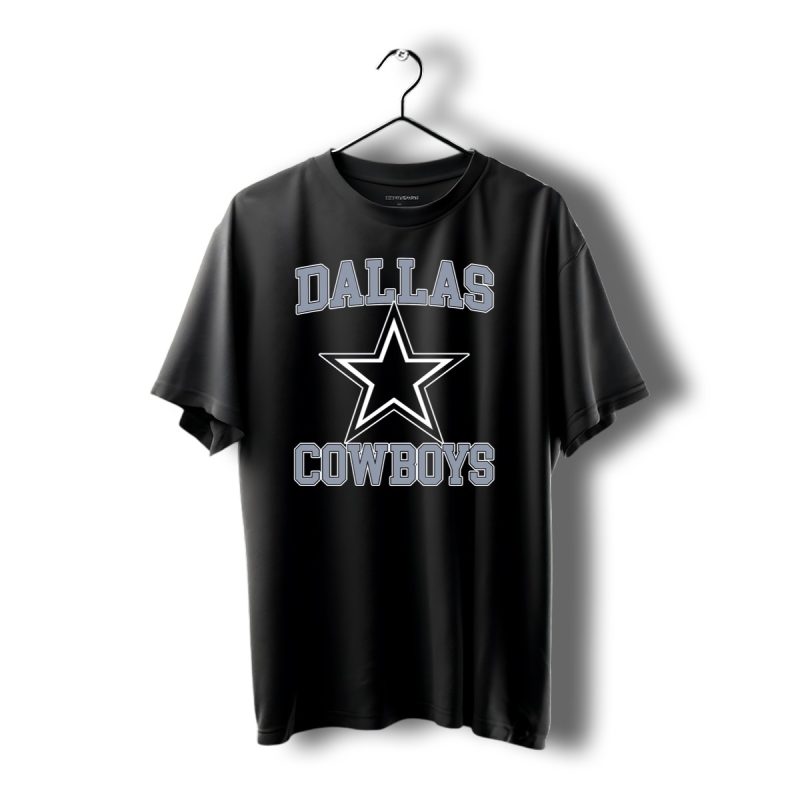 Dallas Cowboys Star Logo Gray Background T Shirt 1 T Shirt 1 1