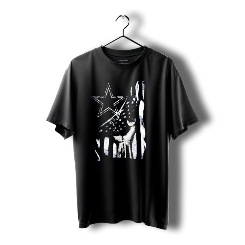Dallas Cowboys Star With American Flag And Fist T Shirt 1 T Shirt 1 1
