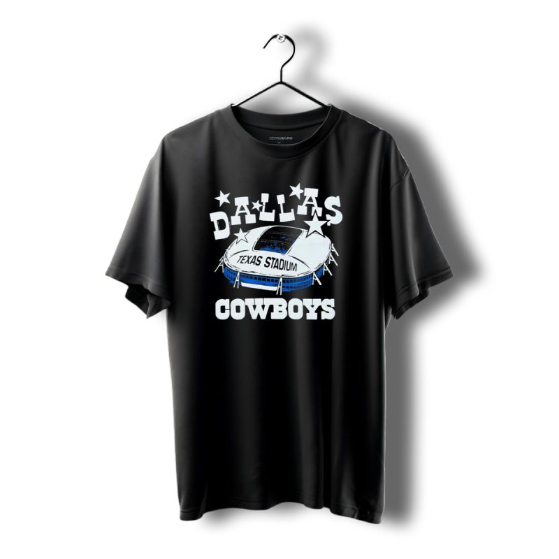 Dallas Cowboys Texas Stadium Vintage Stars Iconic Arena T Shirt 1 T Shirt 1 1