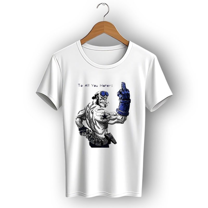 Dallas Cowboys To All You Haters Biker Gesture T Shirt 1 T Shirt 1