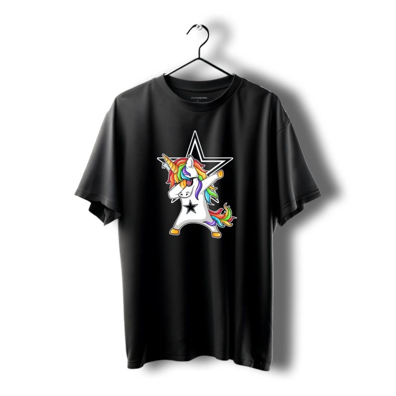 Dallas Cowboys Unicorn Dabbing Star Rainbow T Shirt 1 T Shirt 1 1