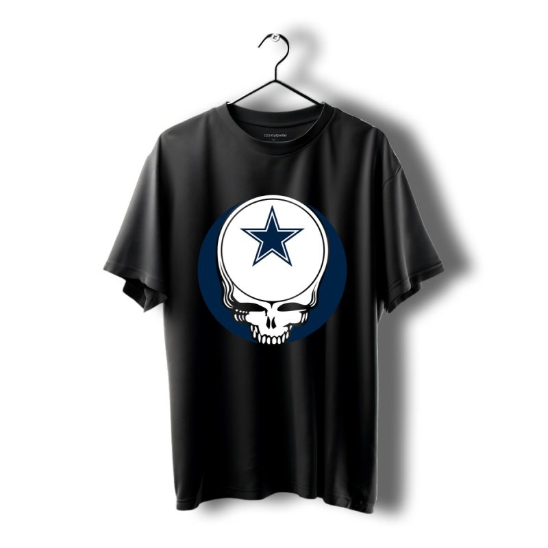 Dallas Cowboys Your Face Football Fan Supporter Grateful Dead Shirt T Shirt 1