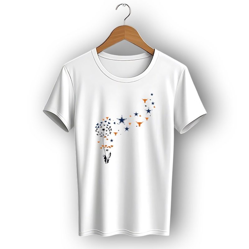 Dandelion Hearts Texas Longhorns Stars Dallas Cowboys T Shirt 1 T Shirt 1