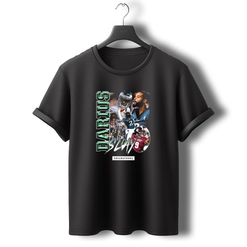 Darius Slay Dreamathon Eagles Football Montage T Shirt T Shirt 0 1
