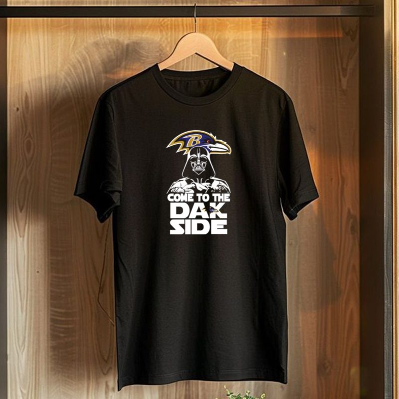 Darth Vader Baltimore Ravens Come To The Dark Side T Shirt 1 T Shirt 1