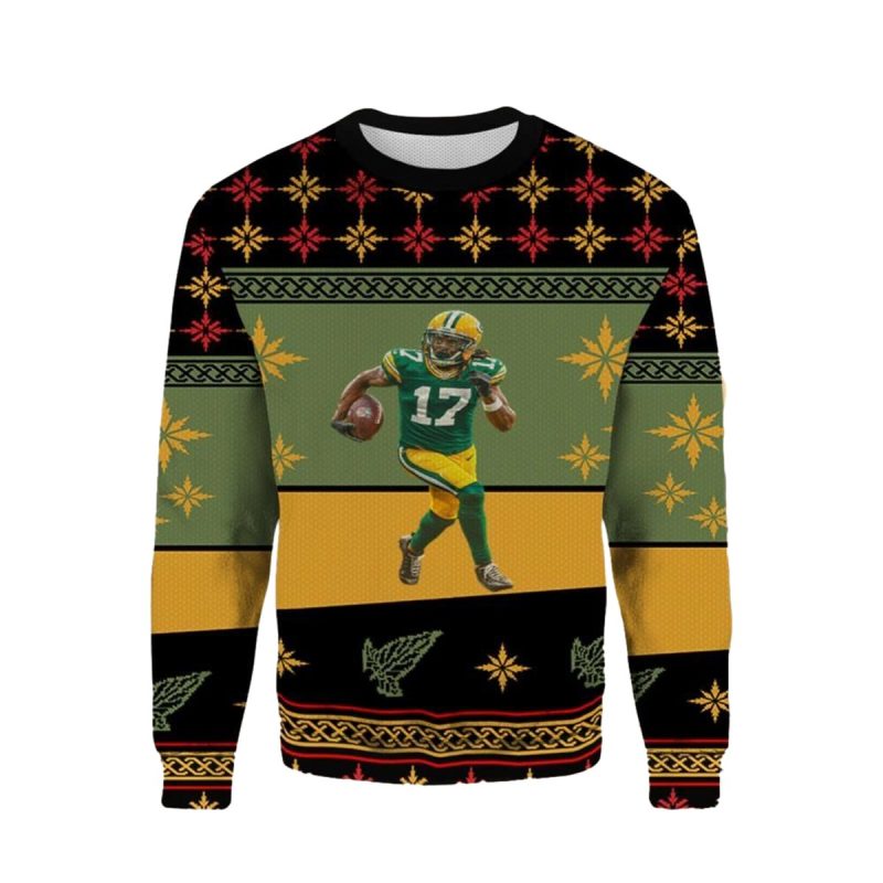 Davante Adams 17 Ugly Sweater 1