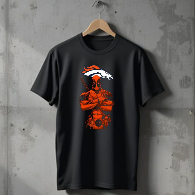 Deadpool Denver Broncos T Shirt 1 T Shirt 1
