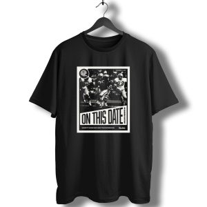 December 31 1967 On This Date In Raiders History Hewritt Dixons 69 Yard Touchdown Run T-Shirt