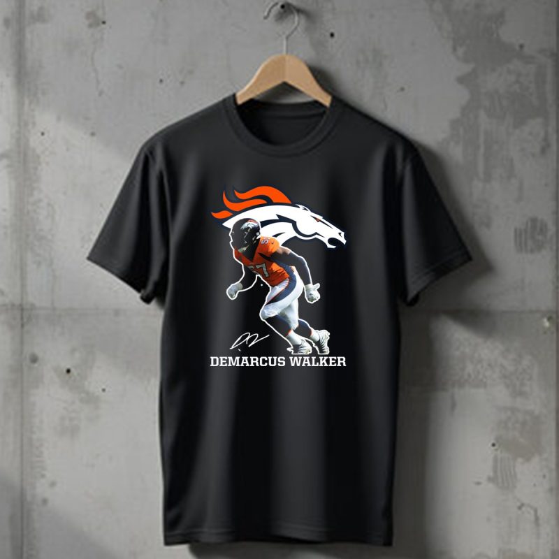 Demarcus Walker Denver Broncos 57 Football Player T Shirt 1 T Shirt 1