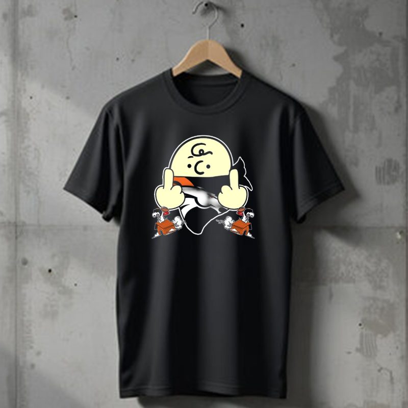 Denver Broncos 28 Iconic Cartoon Characters And Football Team T Shirt 1 T Shirt 1