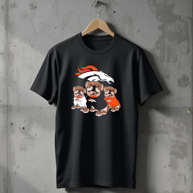 Denver Broncos Bulldog Trio T Shirt 1 T Shirt 1