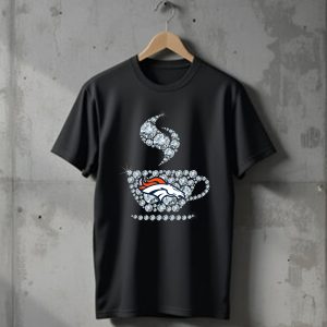 Denver Broncos Coffee Diamond T-Shirt