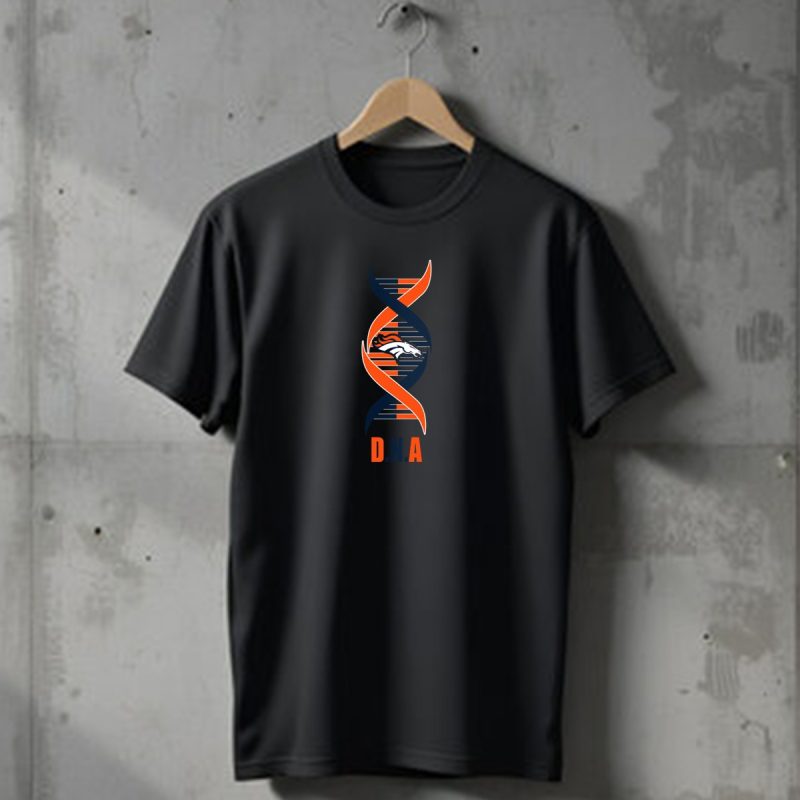 Denver Broncos Dna Helix T Shirt 1 T Shirt 1