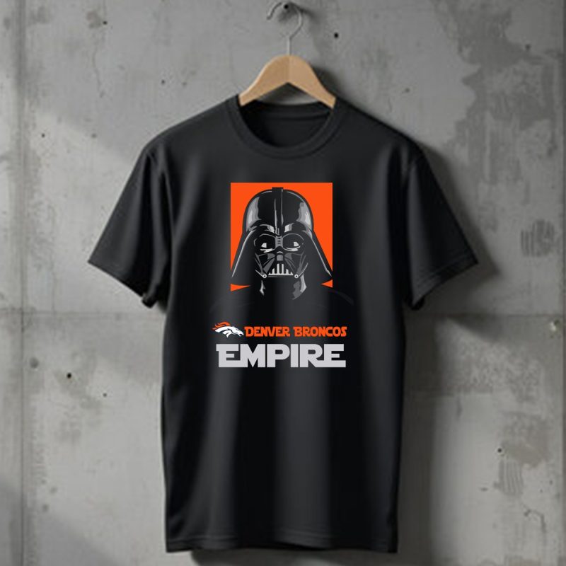Denver Broncos Empire Darth Vader Broncos T Shirt 1 T Shirt 1