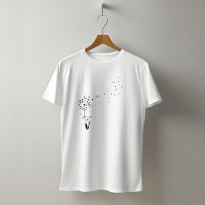 Denver Broncos Floral Dandelion Blossoming Team Spirit T-Shirt