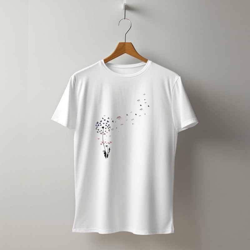 Denver Broncos Floral Dandelion Blossoming Team Spirit T Shirt 1 T Shirt 1