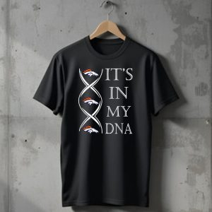 Denver Broncos Its In My DNA Christmas Football T-Shirt