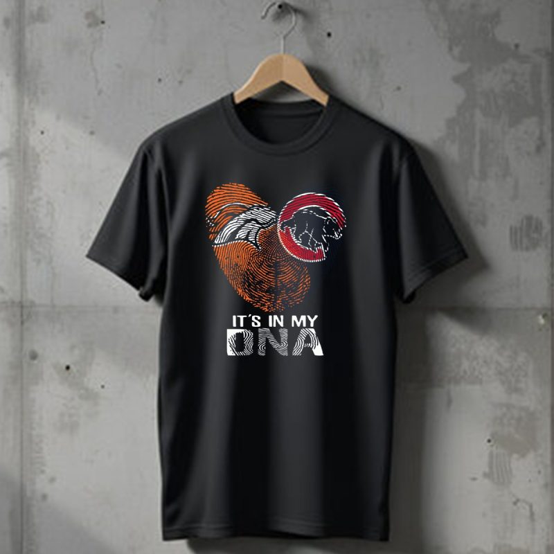 Denver Broncos Its In My Dna Fingerprint T Shirt 1 T Shirt 1