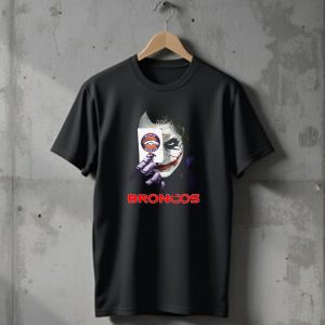 Denver Broncos Joker Card T-Shirt