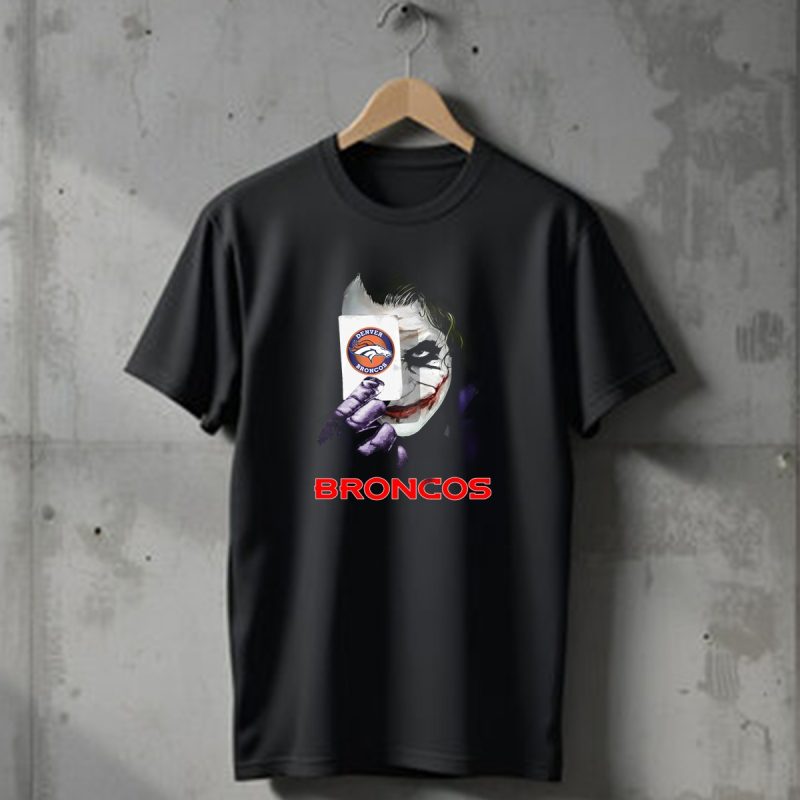 Denver Broncos Joker Card T Shirt 1 T Shirt 1